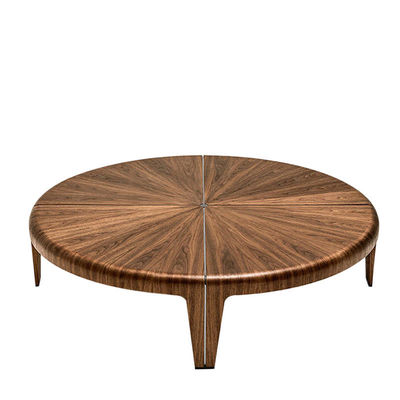 1100*600*450mm 라운드 우즈 모던 스타일 커피 테이블 OEM ODM